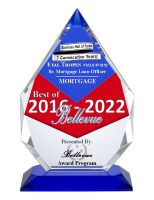 Best of Bellevue - Mortgage Category 2016-2022 Hall of Fame